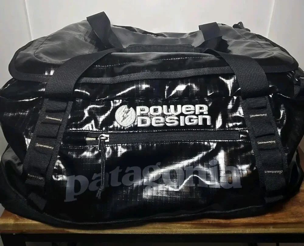 Patagonia Black Hole Duffel Bag 40L Backpack Travel Carry-on, Black - Read